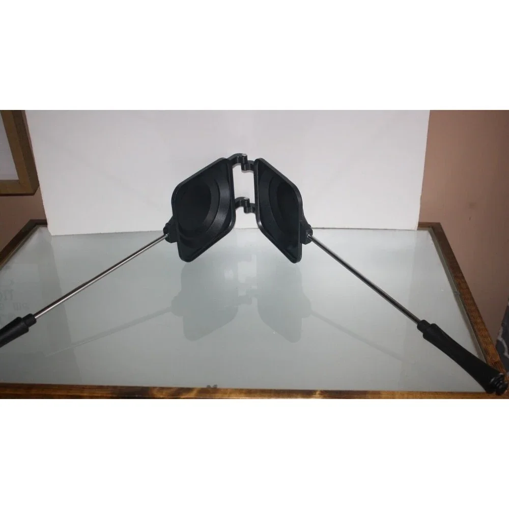 Hand Held Nonstick Gas Sandwich Toaster Grill Maker Camp Fire Stove